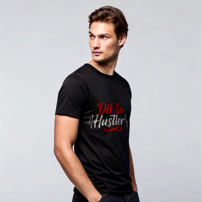 Dil Se Hustler Graphic Tee– For Those Who Feel It Deep