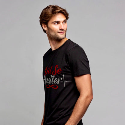 Dil Se Hustler Graphic Tee– For Those Who Feel It Deep