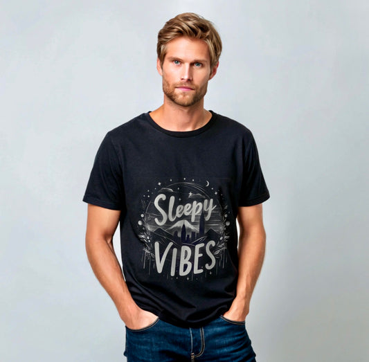 Vestu Crew T-shirt with Pima Cotton in Void Black for Men