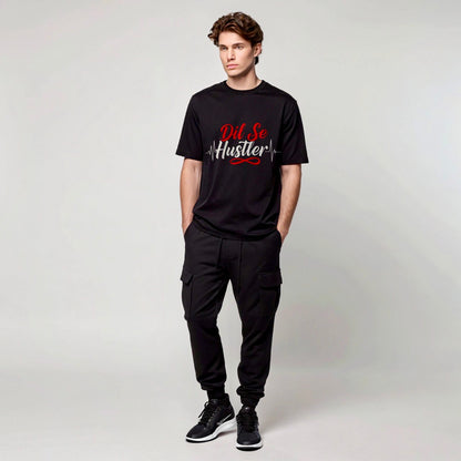 Dil Se Hustler Graphic Tee– For Those Who Feel It Deep